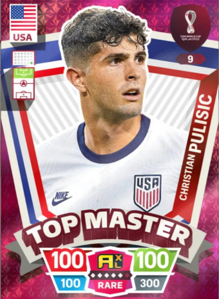 009 - Christian Pulisic - USA - RARE / Top Master