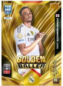 GOL8 - Trent Alexander-Arnold - Real Madrid C.F. - GOLD / Golden Baller