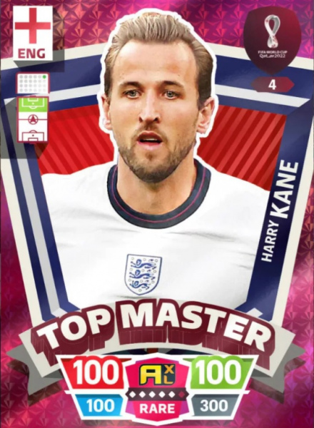 004 - Harry Kane - England - RARE / Top Master