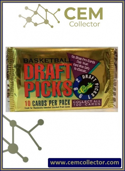 1992-93 Classic Draft Picks And Prospects Basketball Pack