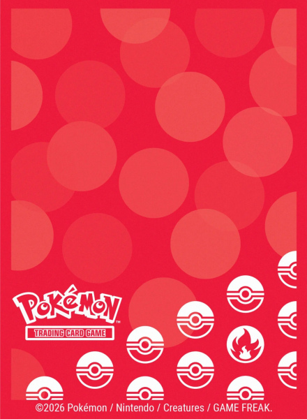 2026 - Pokemon Energy line - Fire Type - 1ct Deck Protector Sleeves
