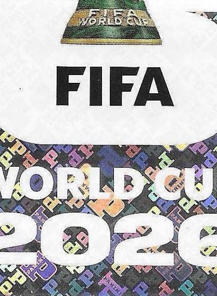 FWC2 - Official Emblem - FIFA World Cup 2026 - foil