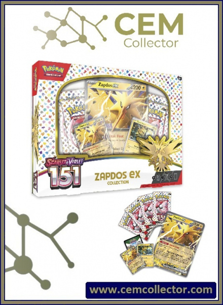 151 Zapdos ex Box