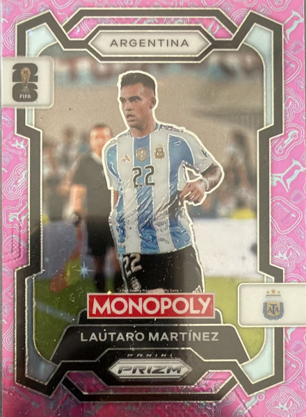 002 - Lautaro Martínez - Argentina - Tokens Pink Prizms