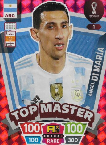 001 - Ángel Di María - Argentina - RARE / Top Master