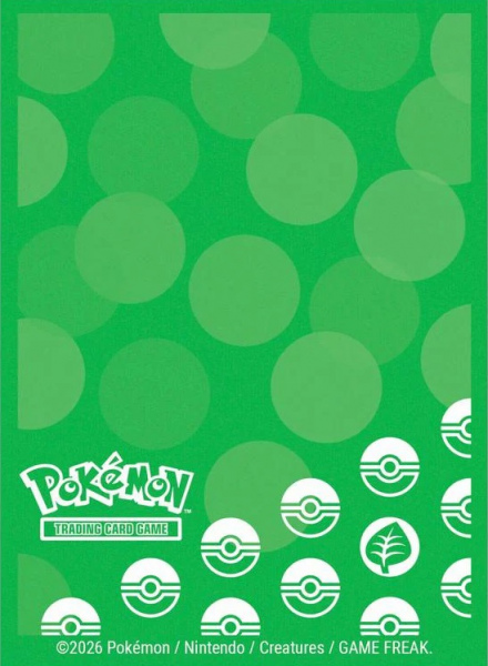 2026 - Pokemon Energy line - Grass Type - 1ct Deck Protector Sleeves