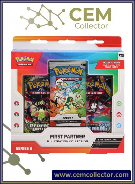 Pokemon First Partner Illustration Collection Series 2 Box